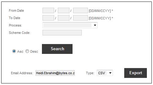 SMS Report (System Reports General)